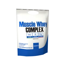 Proteina Yamamoto Nutrition Muscle Whey COMPLEX, 2000 grame, gust de vanilie
