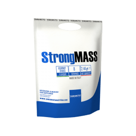 Proteina Yamamoto Nutrition StrongMASS, 2400 grame, gust de ciocolata