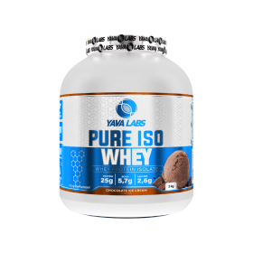 Proteina din zer,Yava Labs, Elite Whey Protein, 2000 grame, gust inghetata de ciocolata